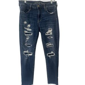 American Eagle Dark Blue Denim Jeans